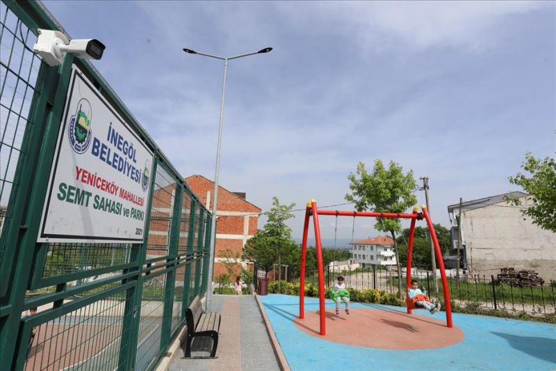 İnegöl Güvenli Parklarla Donatılıyor