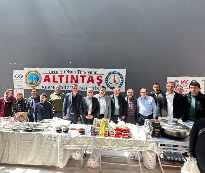 Deprem Bölgesindeki Engelli Vatandaşlarımız İçin Düzenlenen Kermes...