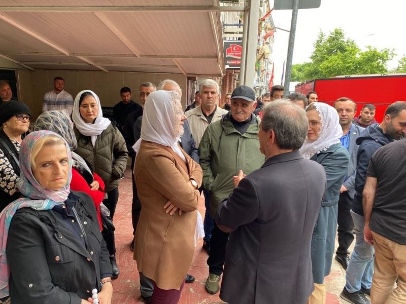 BAŞKAN HÜRRİYET, ÇALIM AİLESİNİN ACISINI PAYLAŞTI