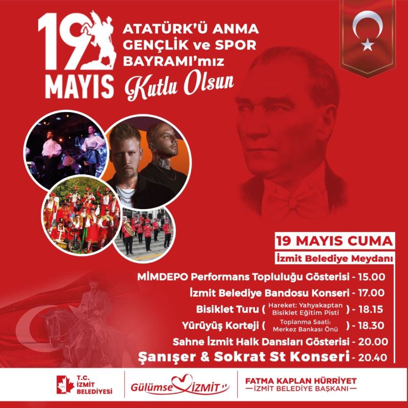 GENÇLİK BAYRAMI’NDA UMUT IŞIĞI İZMİT’TEN YÜKSELECEK!