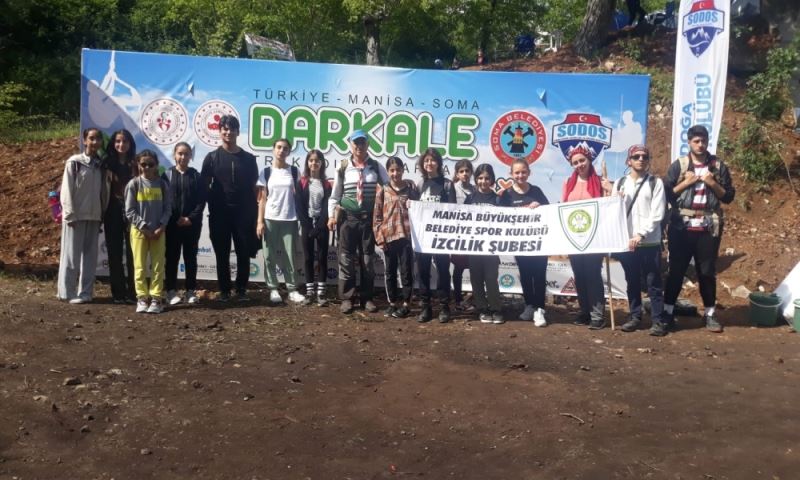 Büyükşehir’in dağcıları Soma Darkale’de