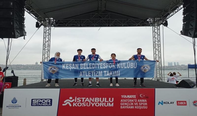 Keşan Belediyespor karatecileri ve atletleri başarıyla döndü