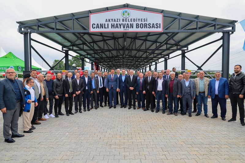 Akyazı Mezbaha ve Canlı Hayvan Borsası hayırlı olsun