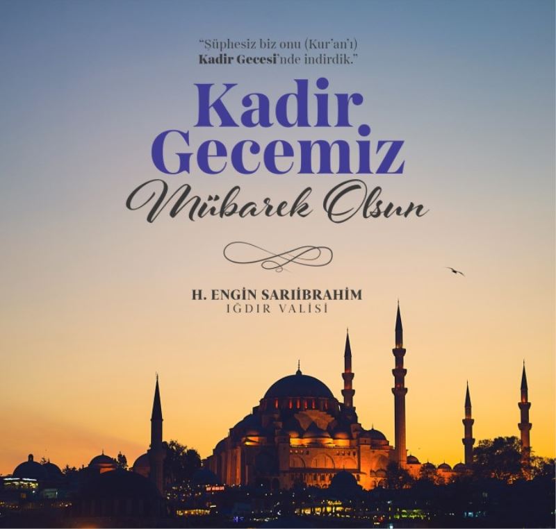 Kadir Gecemiz Mübarek Olsun