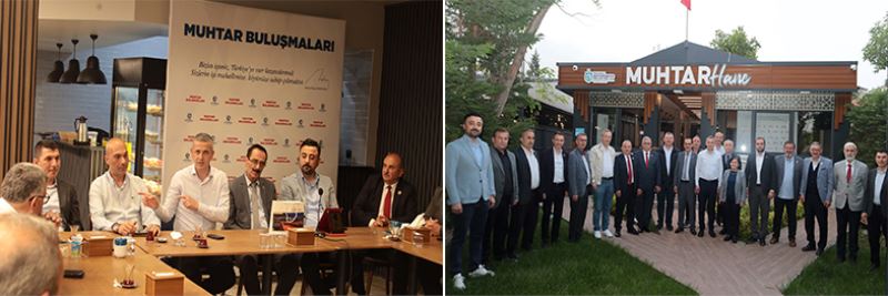 Muhtarlar, Büyükşehir’in hizmetlerinden memnun