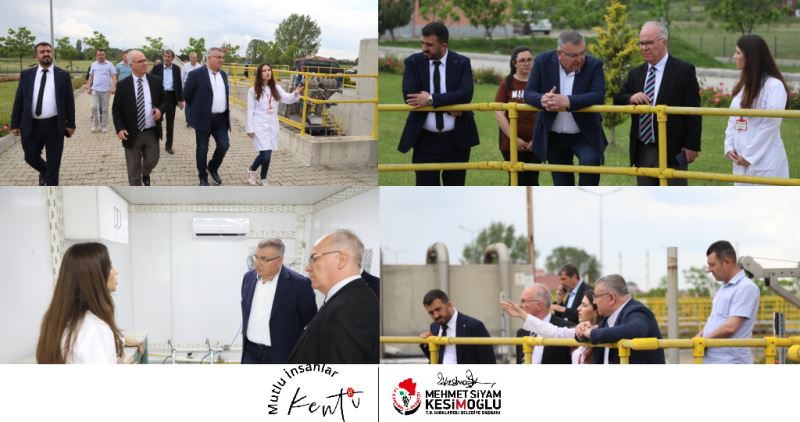 Başkan Kesimoğlu, Babaeski Belediye Başkanı Abdullah Hacı’yı Ziyareti