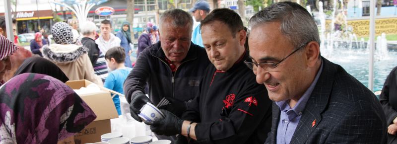 YÖRESEL LEZZETİMİZ SIKICIK ÇORBASINI TANITTIK