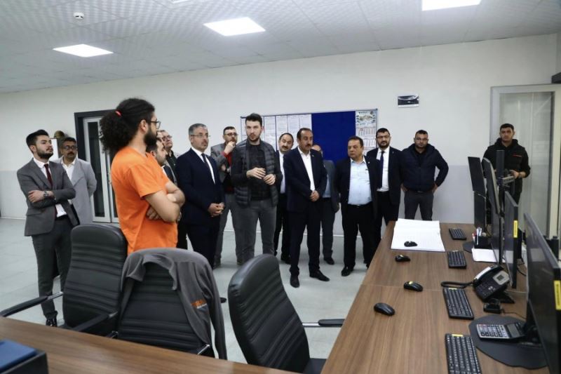 Üretimin Merkezi İNCESU Belediye Başkanımız Av. Mustafa İLMEK, Ak Parti Milletvekili Adayı Sn. Şaban ÇOPUROĞLU ile üretimin merkezi İncesu Organize Sanayide faaliyet gösteren Beşler Tekstil,