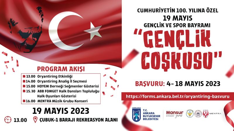 ÇUBUK-1 BARAJI REKREASYON ALANI’NDA “GENÇLİK COŞKUSU”