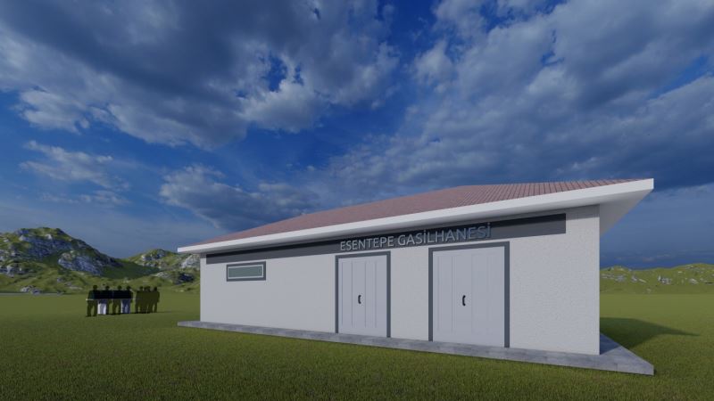 Esentepe Mahallesi’nde Gasilhane Yapımı Başladı