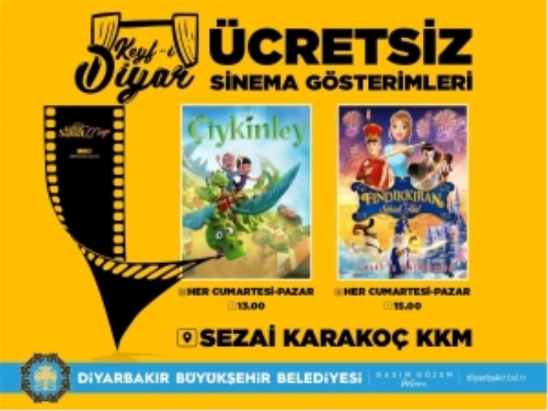 Keyf-i Diyar ücretsiz sinema gösterimleri sürüyor