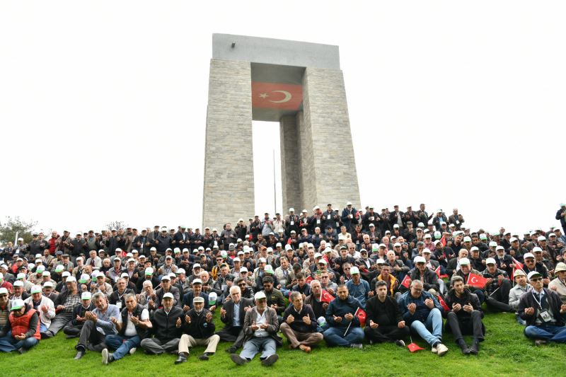 ESKİŞEHİRLİLER ÇANAKKALE RUHUNU YAŞADI