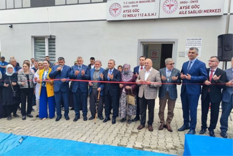 BAYRAMCA’DA AİLE SAĞLIĞI MERKEZİ VE 112 BİNASI AÇILDI