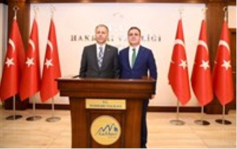 İçişleri Bakanımız Sayın Ali YERLİKAYA, Vali/Belediye Başkan Vekilimiz Sayın İdris AKBIYIK