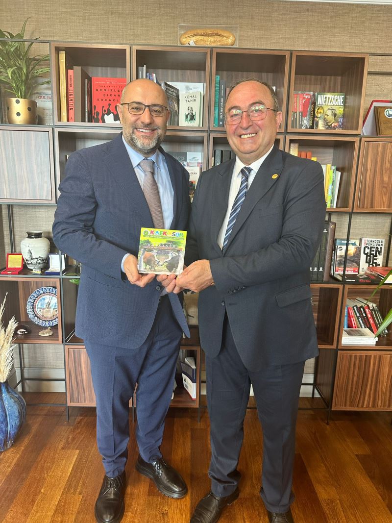 BAŞKAN ELÇİN, İBB GENEL SEKRETER YARDIMCISI GÖKÇEYİ ZİYARET ETTİ