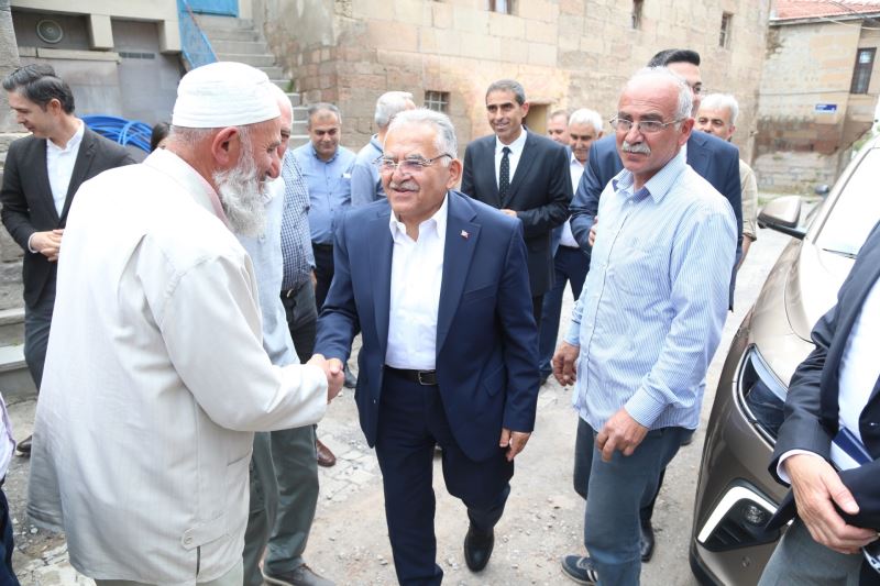 Başkan Büyükkılıç’a Mahalle Ziyaretlerinde Yoğun İlgi
