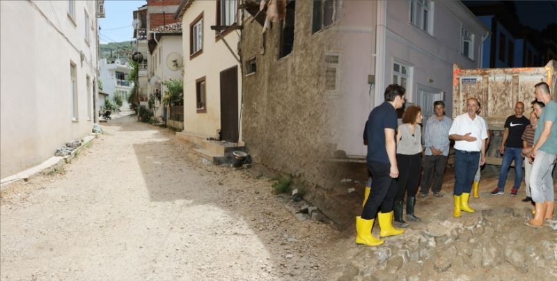 MUDANYA BELEDİYESİ, BÜYÜKŞEHİR’İN UNUTTUĞU KUMYAKA’DA YOLLARI YENİLEYECEK