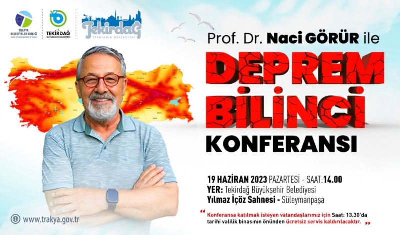 PROF. DR. NACİ GÖRÜR, `DEPREM BİLİNCİ