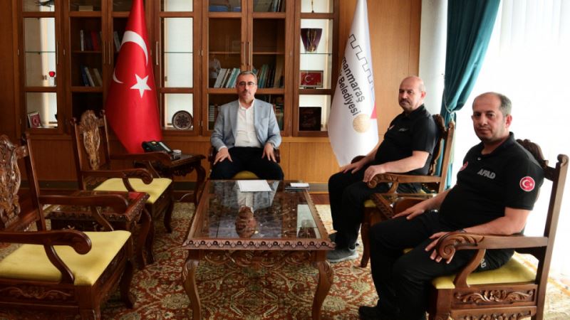 Başkan Güngör, AFAD İl Müdürü Temur ile Bir Araya Geldi