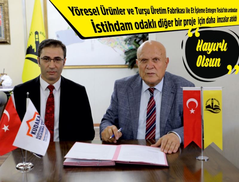YÖRESEL MARMELAT VE REÇEL ÜRETİM TESİSİ İÇİN İMZALAR ATILDI