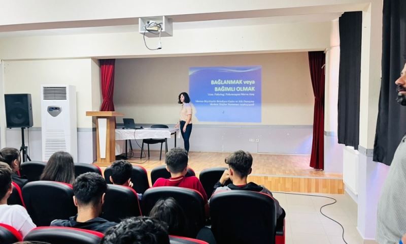 Büyükşehir’den Liseli Gençlere Bağımlılık Semineri