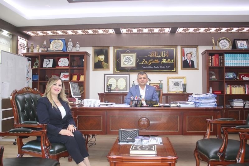 Türk Ekonomi Bankası Emirdağ Şube Müdüründen Belediye Başkanımız Serkan Koyuncu’ya Ziyaret