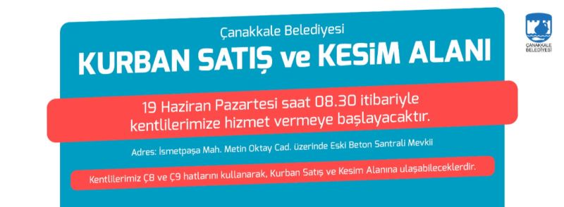 Kurban Satış ve Kesim Alanına İlişkin Bilgilendirme ve Önemli Duyurular