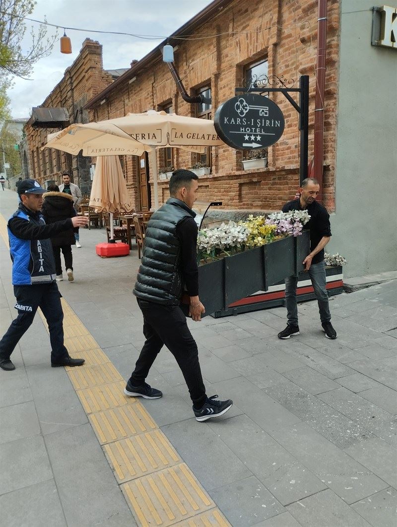 Kaldırım İşgali Denetimlerimiz Devam Etmektedir(2)