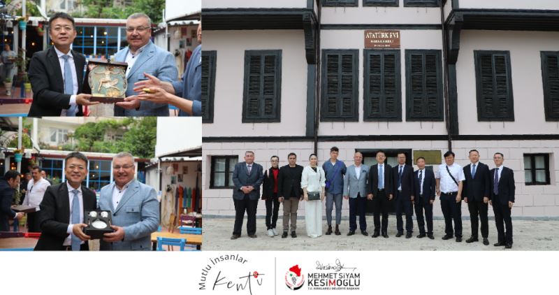 Kırklareli Belediyesi’nin Çin’li ziyaretçileri