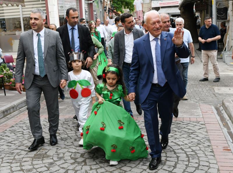 38. GELENEL KİRAZ FESTİVALİMİZ BAŞLADI