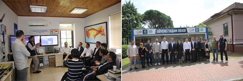 Çinli heyet, deprem çalışmaları için  Kocaeli’ye geldi