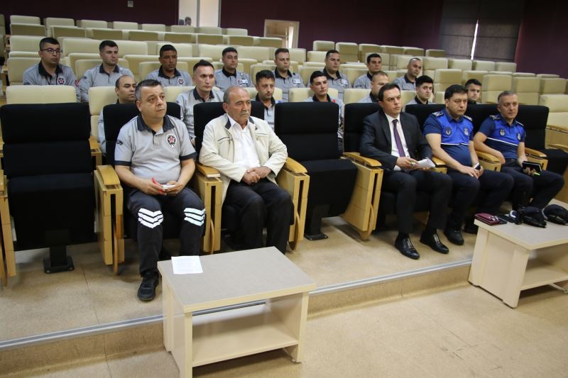 BAŞKAN YARDIMCIMIZ BAKIR GÜVENLİK PERSONELLERİMİZLE BİR ARAYA GELDİ