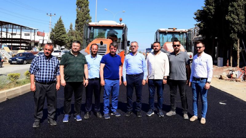 Başkan Güngör; “Türkoğlu’nda Asfalt Serimine Başladık”