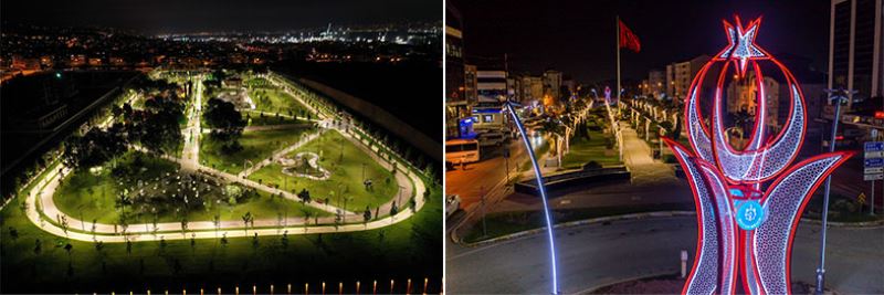 Büyükşehir geceyi gündüze çeviriyor