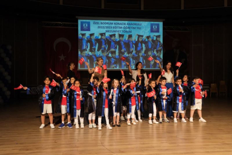 ÖZEL BODRUM KONACIK ANAOKULU’NDA İKİNCİ MEZUNLAR