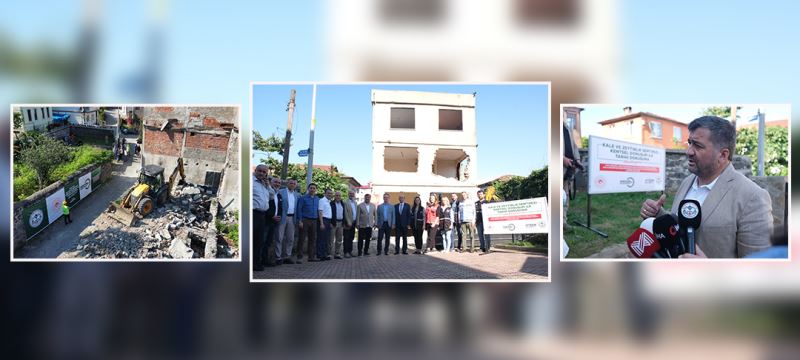 ZEYTİNLİK VE KALE SEMTİ KENTSEL DÖNÜŞÜM İLE GÖZ KAMAŞTIRACAK