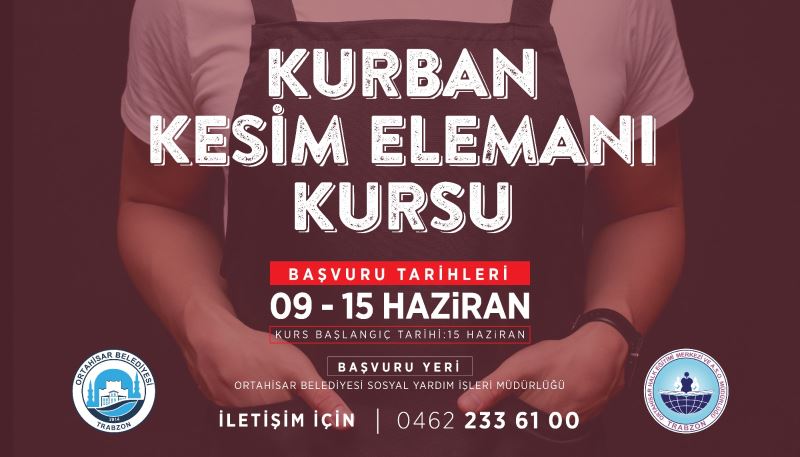 Kurban Bayramı’nda ek kazanç için Kurban Kesim Elamanı Kursu’na kayıt olun