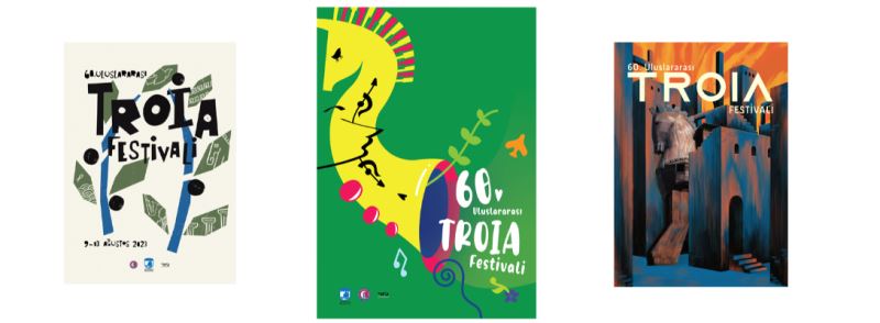 Uluslararası Troia Festivali Afiş Tasarım ve Uygulama Yarışması Sonuçlandı