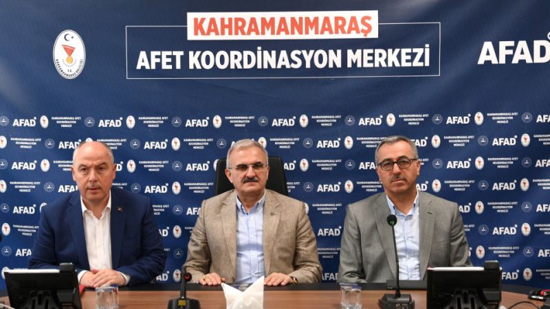İçişleri Bakan Yardımcısı Karaloğlu, Kahramanmaraş’ta İncelemelerde Bulundu