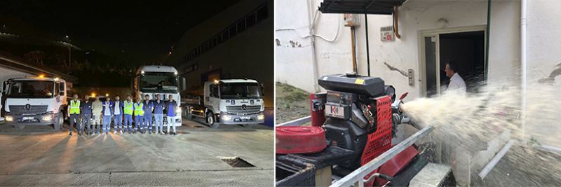 Bartın’da yaşanan sel felaketine İSU’dan yardım eli