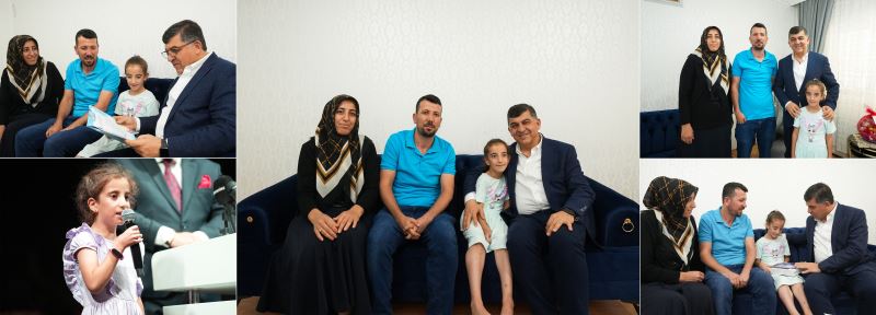 FADILOĞLU, FEYZA’YI ZİYARET ETTİ, MEDENİ CESARETİNDEN ÖTÜRÜ TEBRİK ETTİ