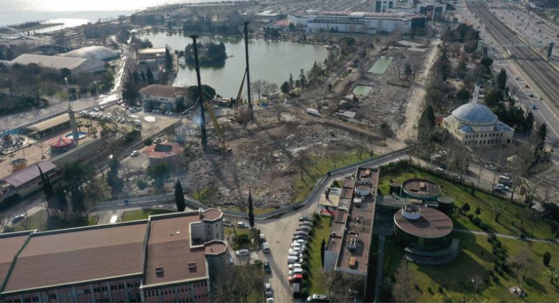 Fuarın millet bahçesine dönüşümü devam ediyor