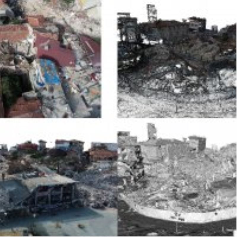 Tarihi enkazda lazerle 207 milyon nokta ölçümü