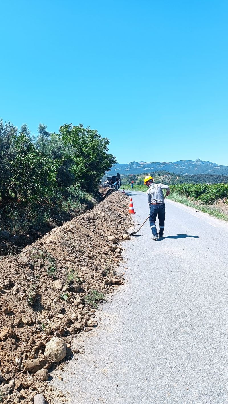Büyükşehir’den yeni yerleşim noktasına anında bin 500 metrelik içme suyu hattı