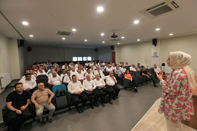 Büyükşehir Ulaşım AŞ şoförlerine “Psikolojik Destek” eğitimi