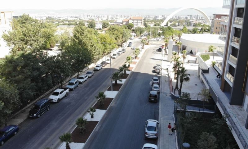 Kültür Park Yoluna Kurakçıl Peyzaj Uygulaması
