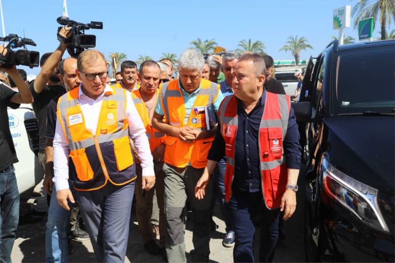 Başkan Böcek “Yine ciğerimiz yanıyor”