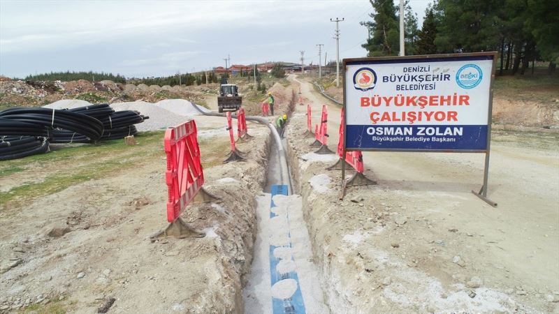 Büyükşehir DESKİ’den Çal-Akkent’te altyapı atağı