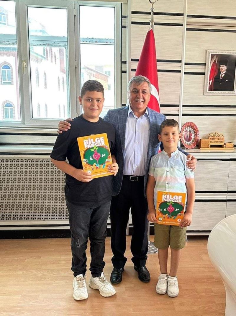 Kaymakamımızın Kıymetli Yeğenleri, İbrahim ve Zeynettin