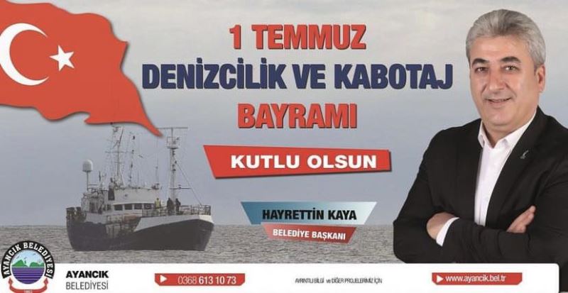 Tüm denizcilik camiasının ve halkımızın 1 Temmuz Denizcilik ..